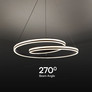 LED Designer Pendant Lampholder Black + White Body