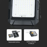 15W LED Solar Floodlight With 3.7V 8Ah Battery
