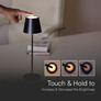 1.5W LED Table Lamp 3000K IP54 Sand Black Body