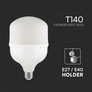 LED Крушка - 50W Plastic T140 4000K E27 With E40 Ring SKU 23574 V-TAC