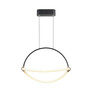 12W LED Handing Pendant Light WIth 1.5m Wire 400mm 4000K Black Body