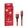 1 M Type C USB Cable Red  - Gold Series