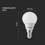 LED Bulb - 4W E14 P45 3000K
